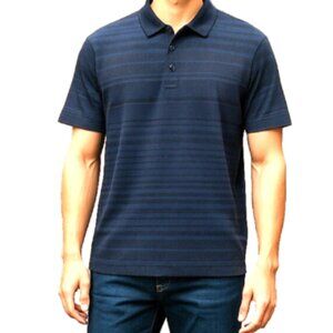 Uniqlo Polo Shirt Adult Size Med Blue Short Sleeve Casual Golf Rugby